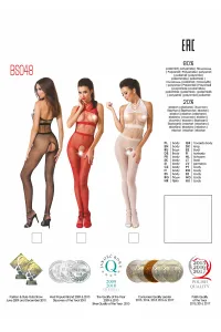 Bodystocking Bs 048 red-2